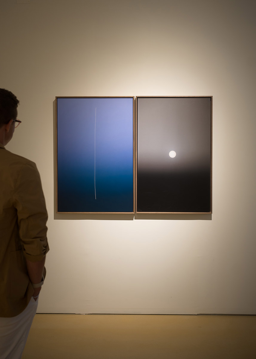 Installation view - Night Watch & Sun through Deep Fog, Aethos Lisboa