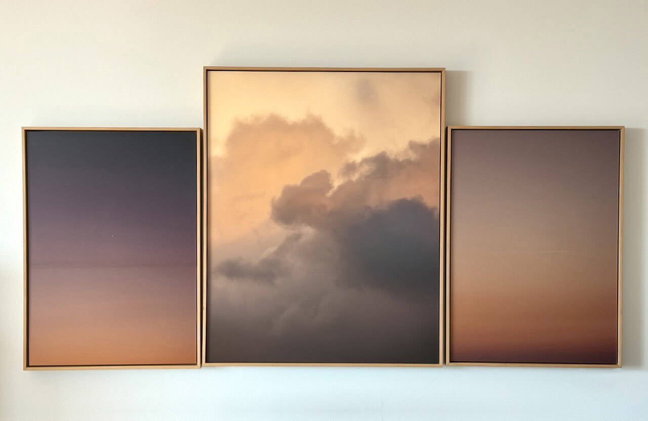 Atmospheric fine art print - gradient sky right