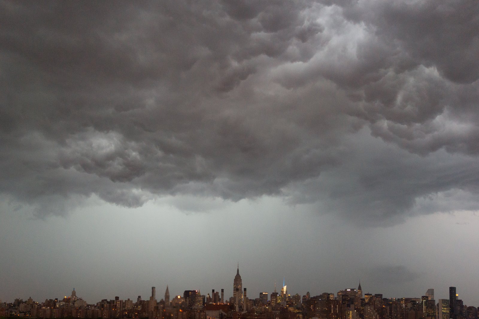 <i>Skyline with Hurricane</i>, Brooklyn, 2012