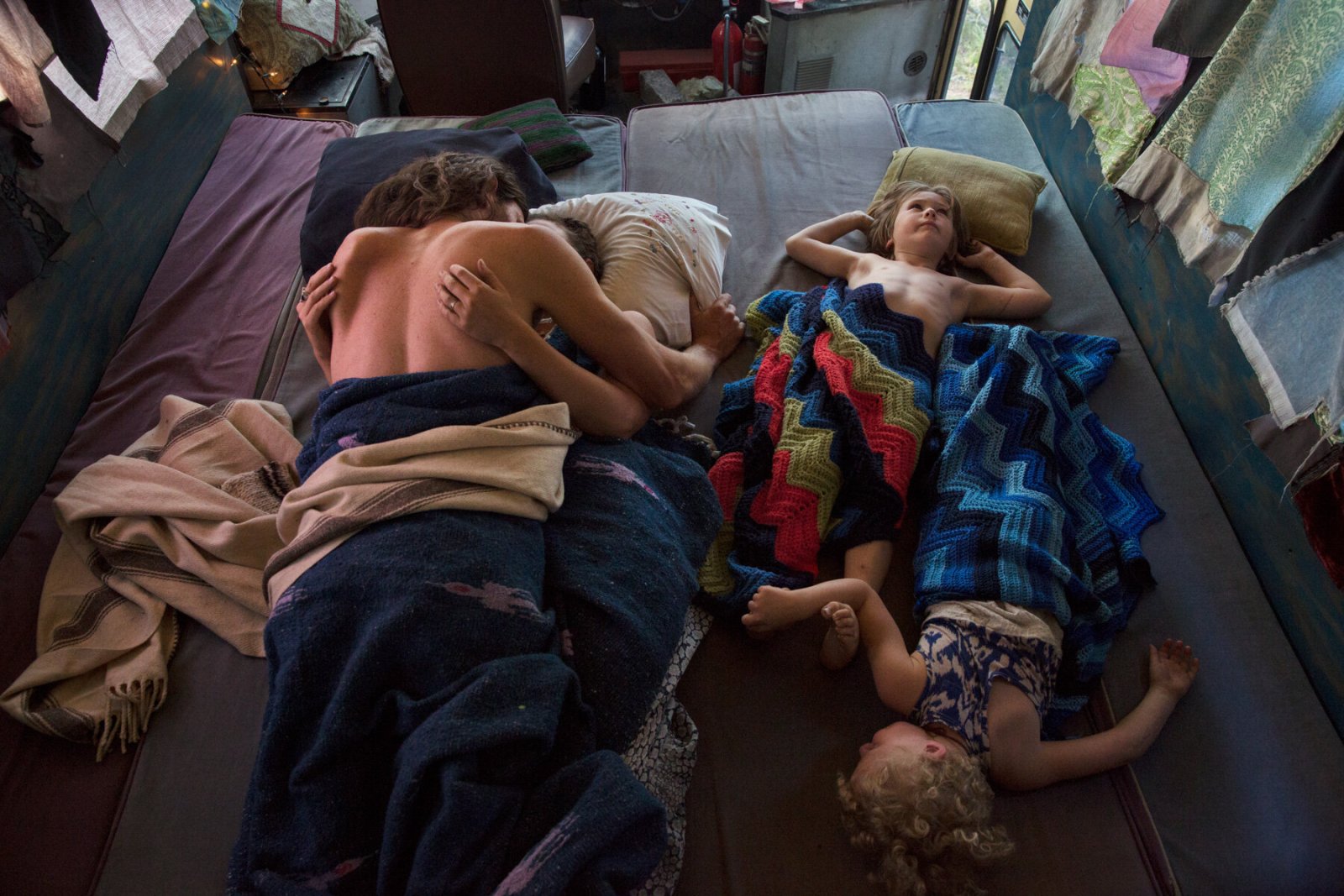 <i>The Family Bed in the Bus</i>, 2014