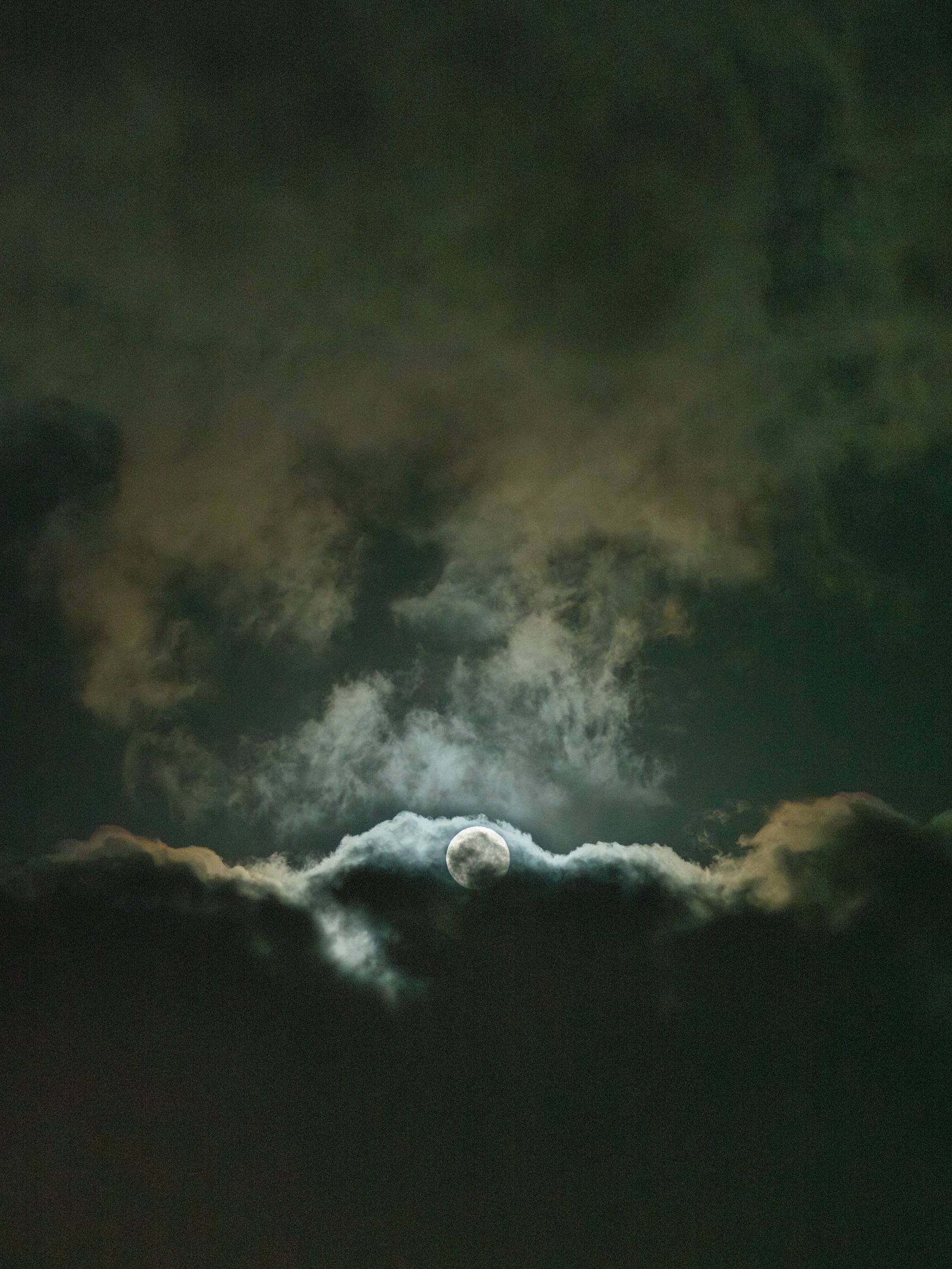 <i>Moonrise and Clouds</i>, Mallorca, 2025