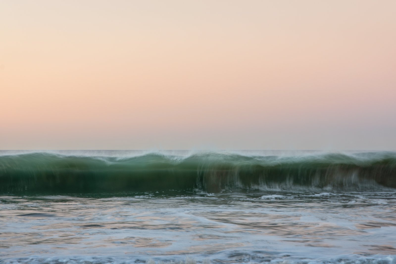 <i>Wave Study at Dawn 1</i>, Puerto Escondido, 2021
