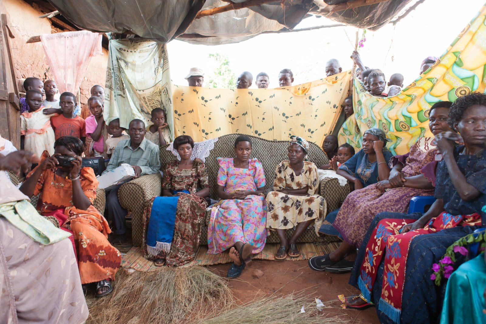 <i>Village Gathering</i>, Lingira Island, Uganda, 2005