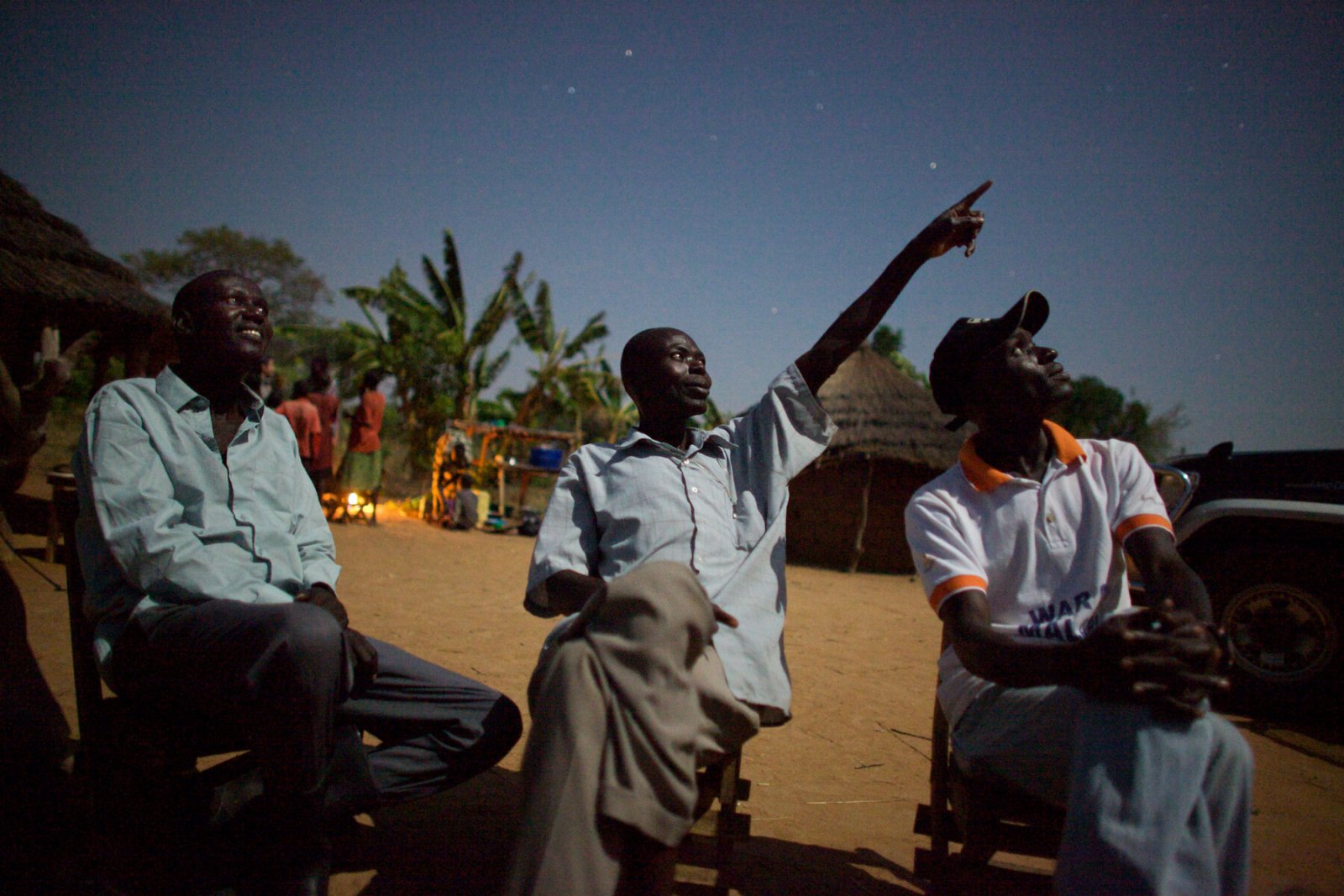 <i>Observing Satellites</i>, rural village near Soroti, Uganda, 2009