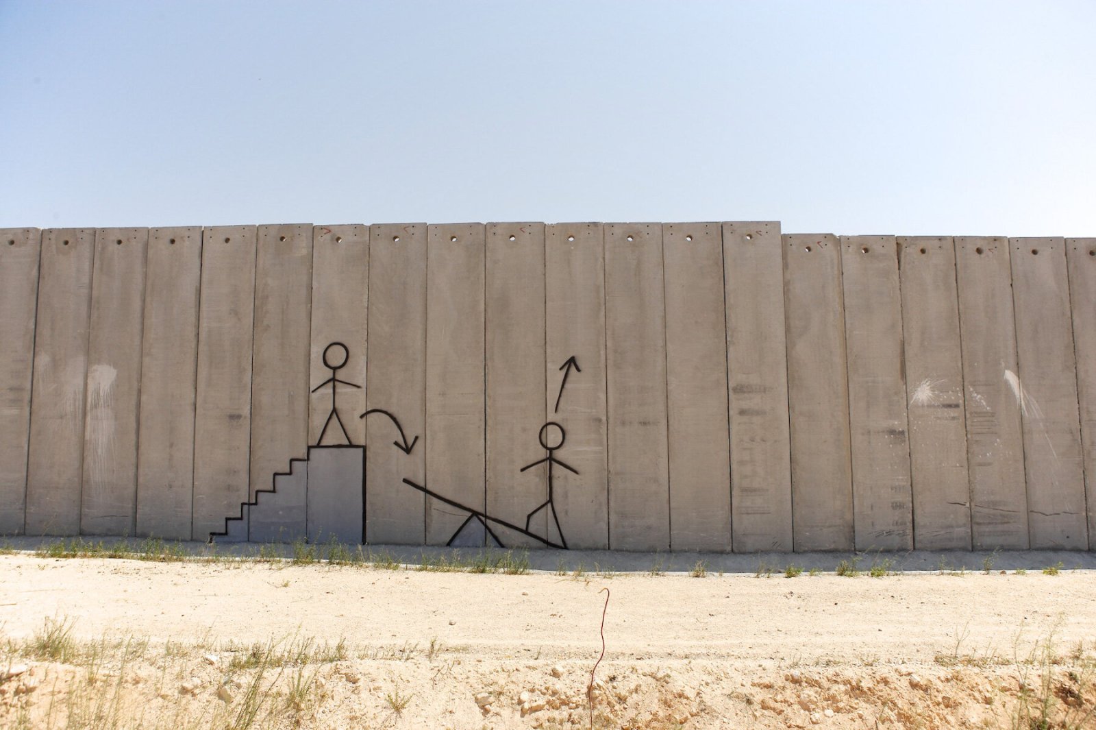<i>The Separation Wall near Bethlehem</i>, West Bank, 2005