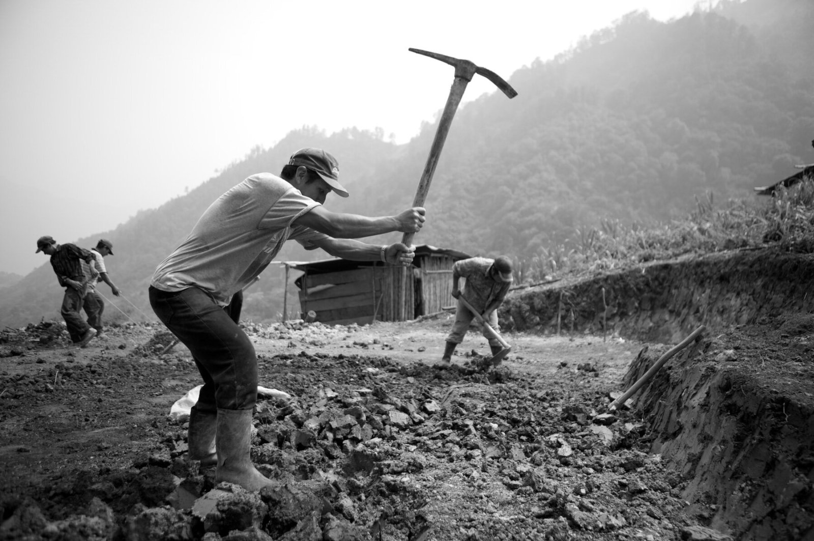 <i>Creating a Plot for Vegetables</i>, La Providencia, Guatamala, 2007