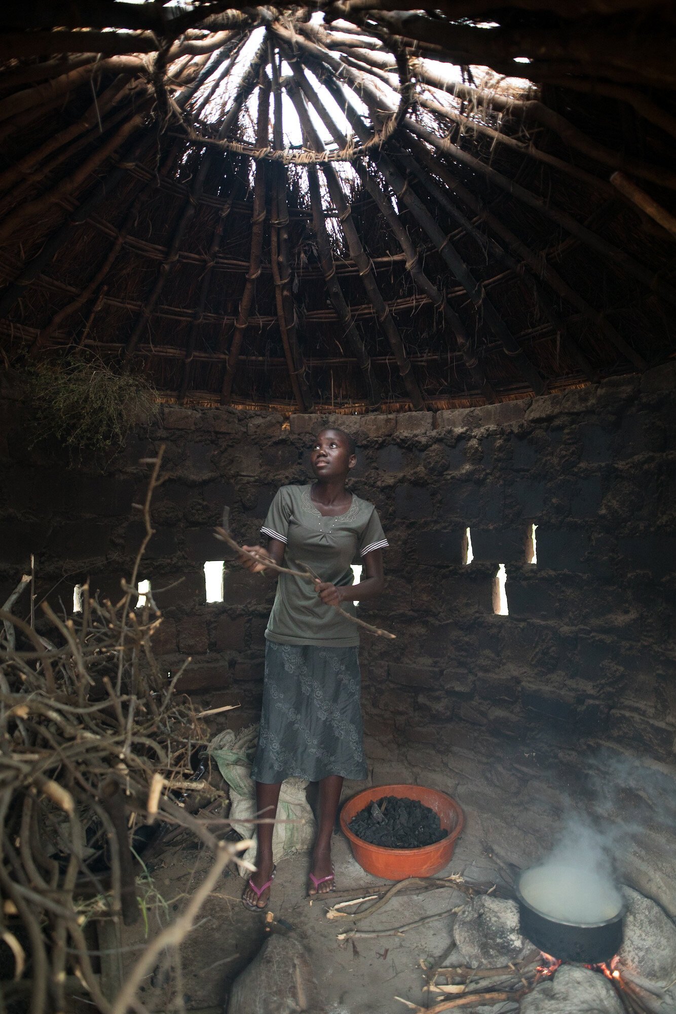 <i>Rebecca Malinga in the Kitchen</i>, Soroti region, Uganda, 2008