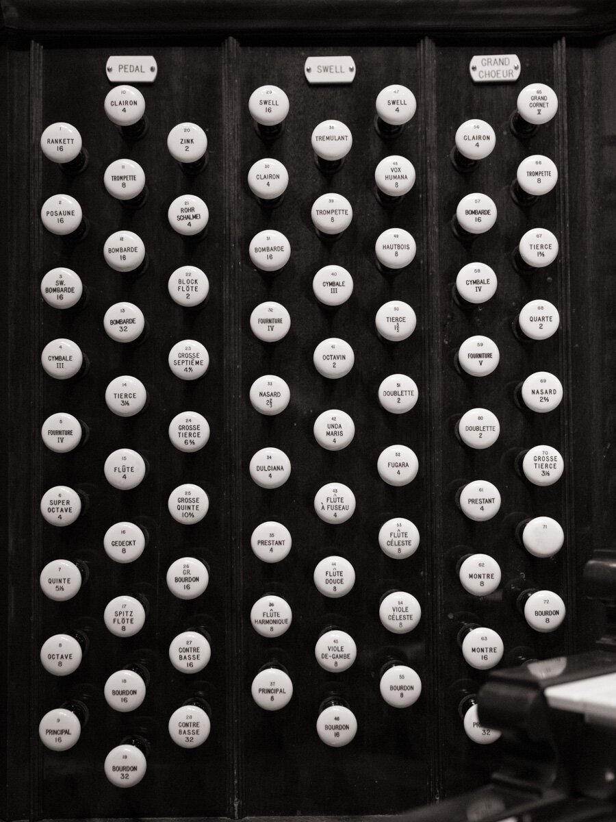 <i>Organ Stops</i>, 2013