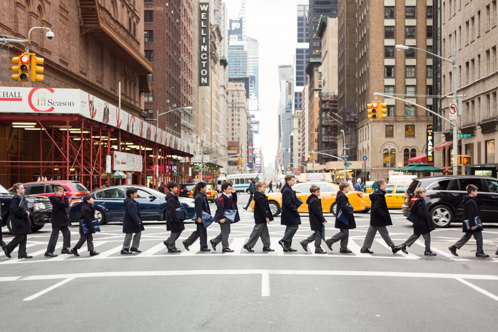 <i>Boys Choir Crossing 7th Avenue</i>, 2013
