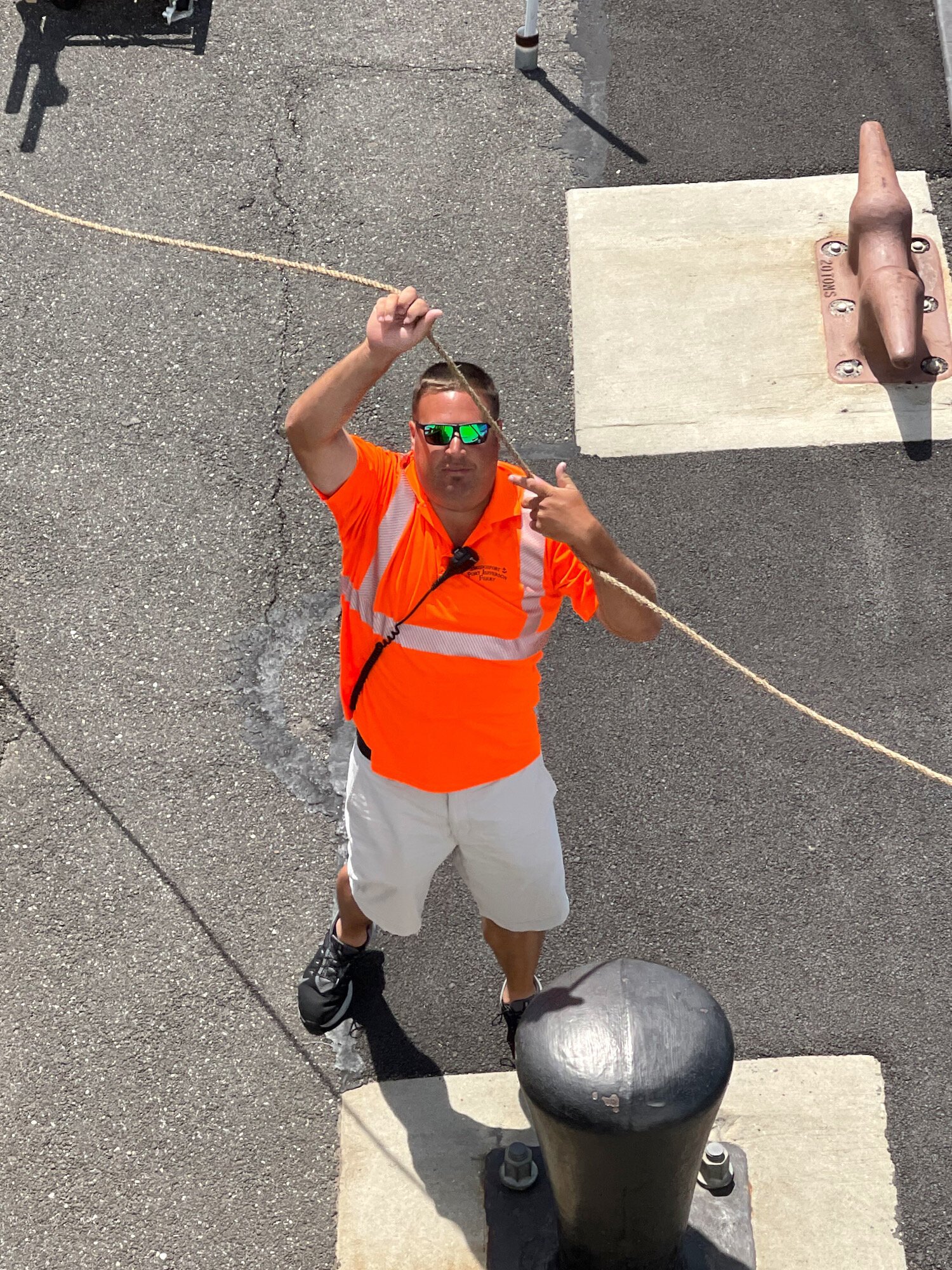 <i>The Ferry from Connecticut (Catching the Line)</i>, 2019